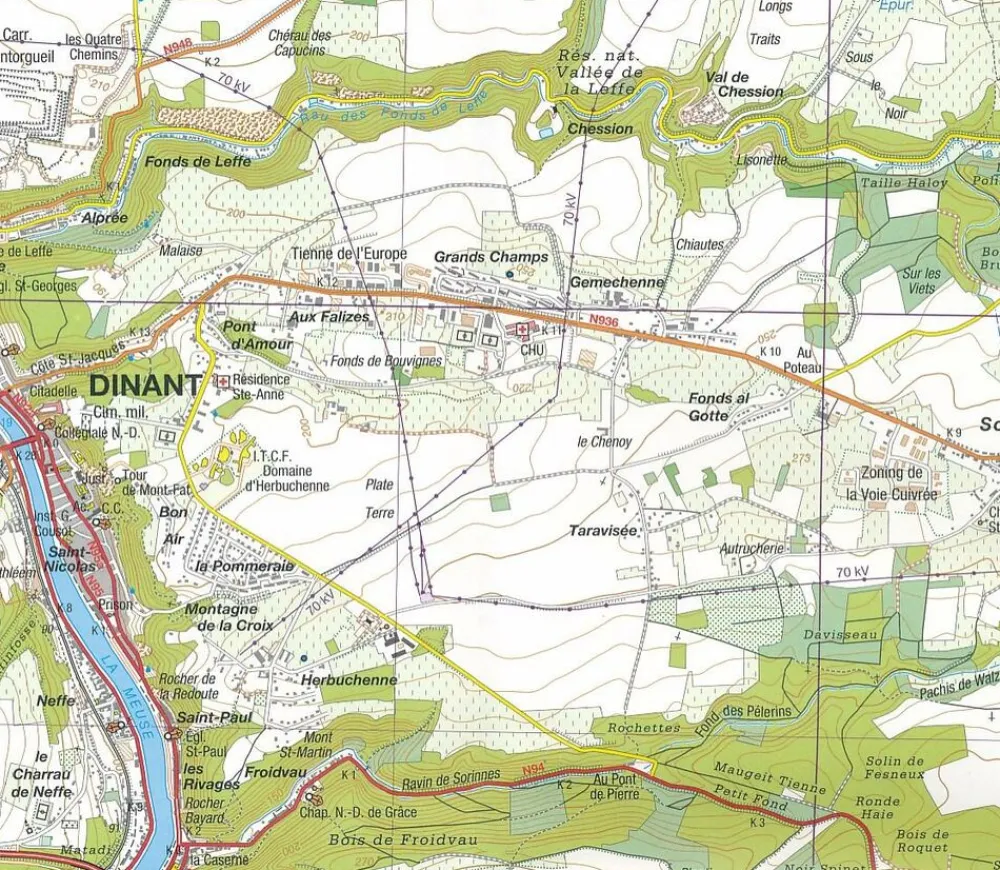 NGIB Topografische kaart 71/5-6 Rouvroy