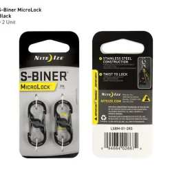 Nite Ize S-Biner Microlock black