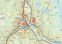 Nordeca Wandelkaart 10090 Trondheim