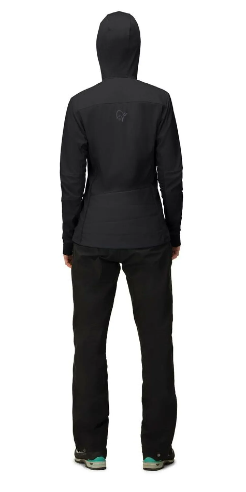 DAMES Norrona Falketind Apha90 insulated zip-hood w's