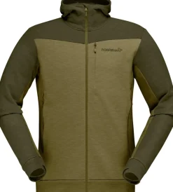 Heren Norrona Falketind warmwool2 stretch zip hood M