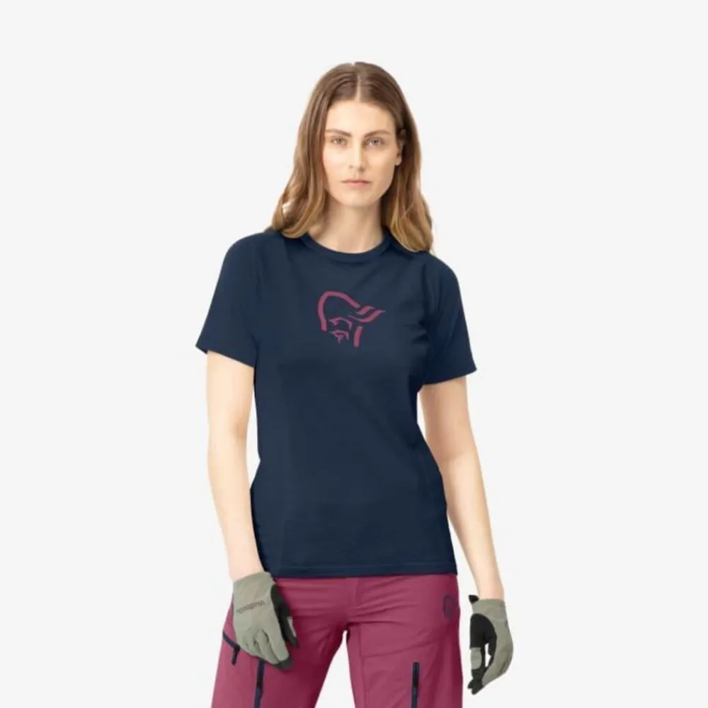 DAMES Norrona Fjora wool T-shirt W