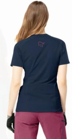 DAMES Norrona Fjora wool T-shirt W