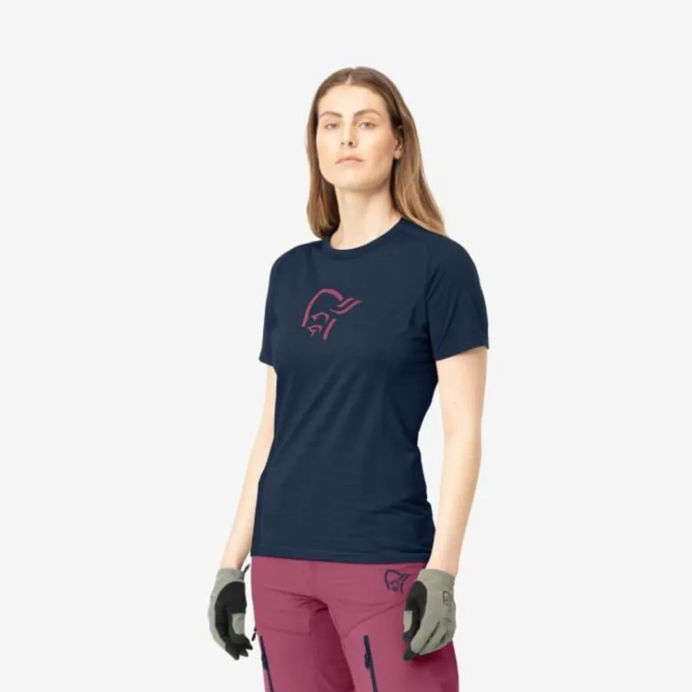 DAMES Norrona Fjora wool T-shirt W