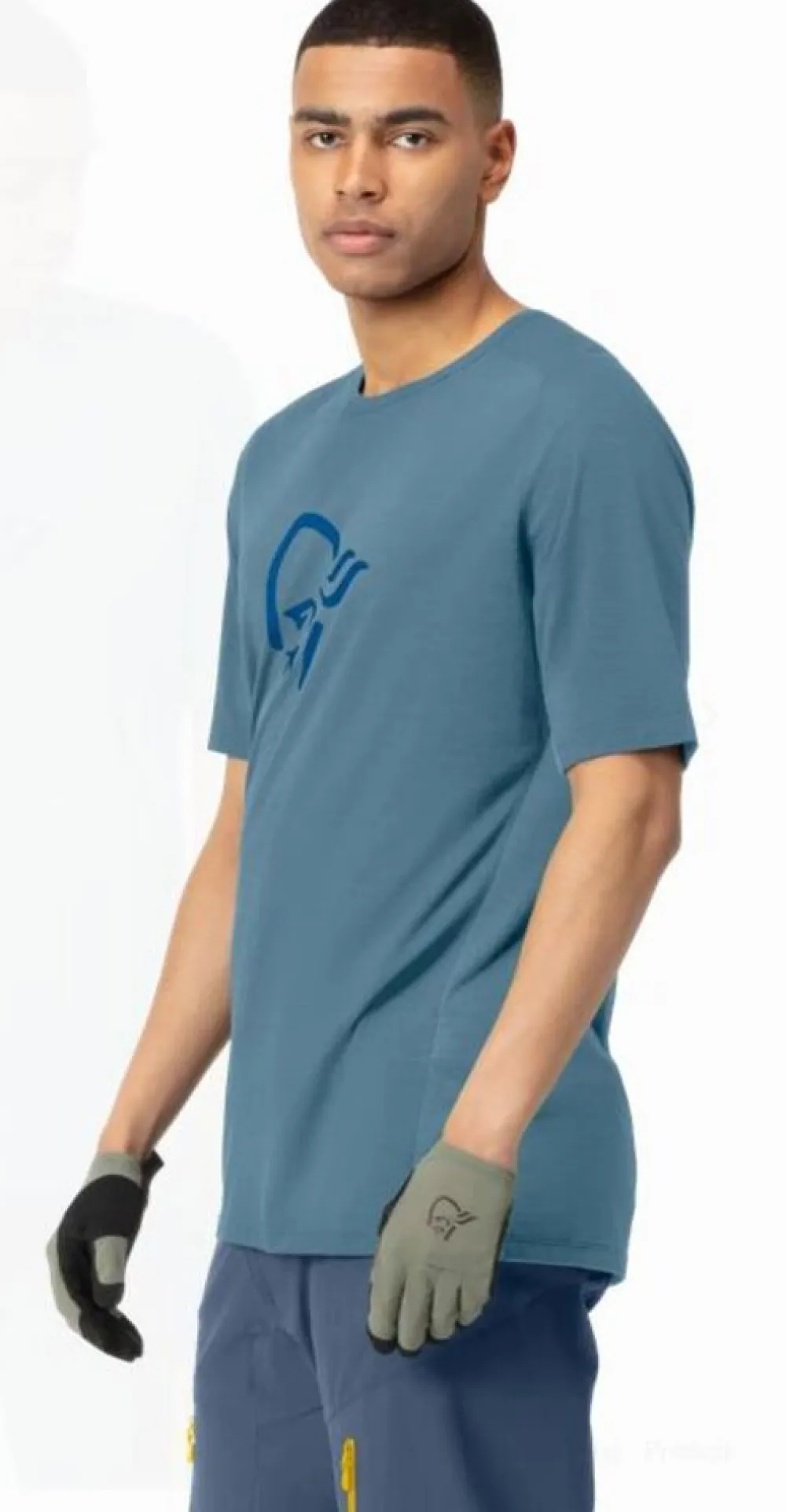 Heren Norrona Fjørå wool t-shirt M