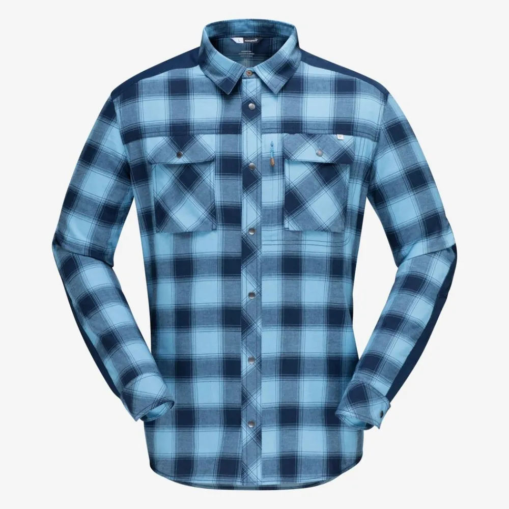 Heren Norrona Svalbard flannel shirt M