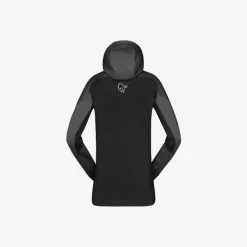 DAMES Norrona Trollveggen powerstretch pro zip hood w's