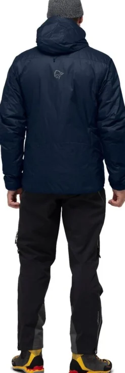 Heren Norrona Trollveggen primaloft100 zip hood