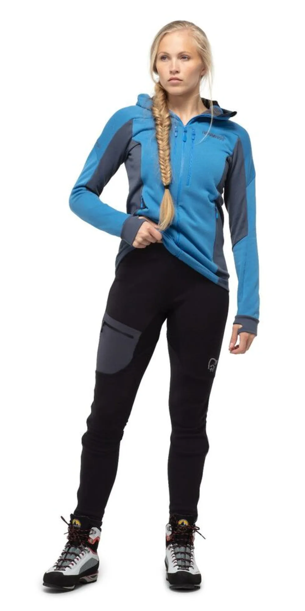DAMES Norrona Trollveggen warmwool2 stretch tights w's