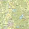 Norstedts Zweden Topografische wandelkaart 74 Vansbro