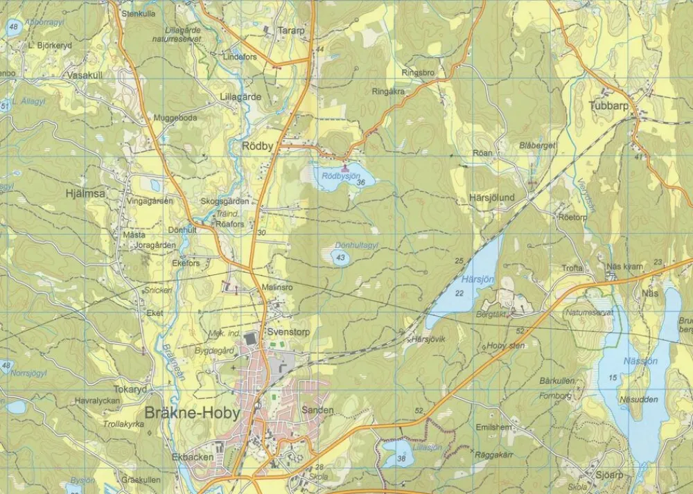 Norstedts Zweden Topografische wandelkaart 104 Örnsköldsvik