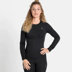 DAMES Odlo BL top crew l/s 159101