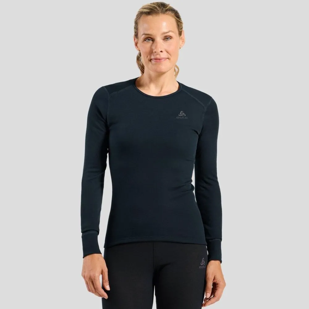 DAMES Odlo BL top crew l/s 159101