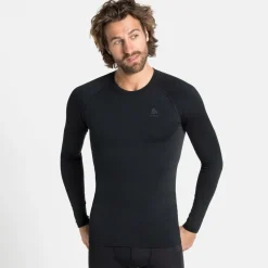 Heren Odlo BL top crew neck l/s 196192