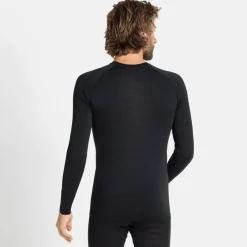Heren Odlo BL top crew neck l/s 196192