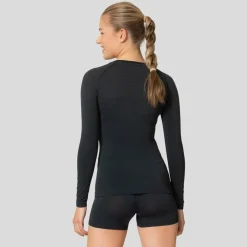 DAMES Odlo BL top crew neck l/s performance light eco 188781