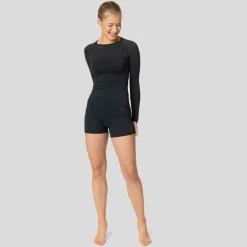 DAMES Odlo BL top crew neck l/s performance light eco 188781