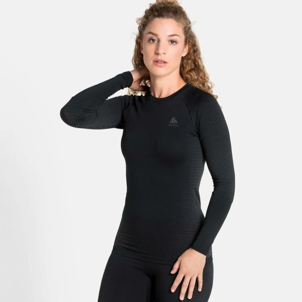DAMES Odlo BL top crew neck l/s 196191