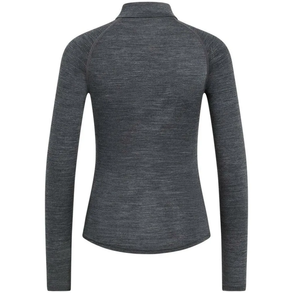 DAMES Odlo BL top PW 150 turtle neck l/s half zip 111281