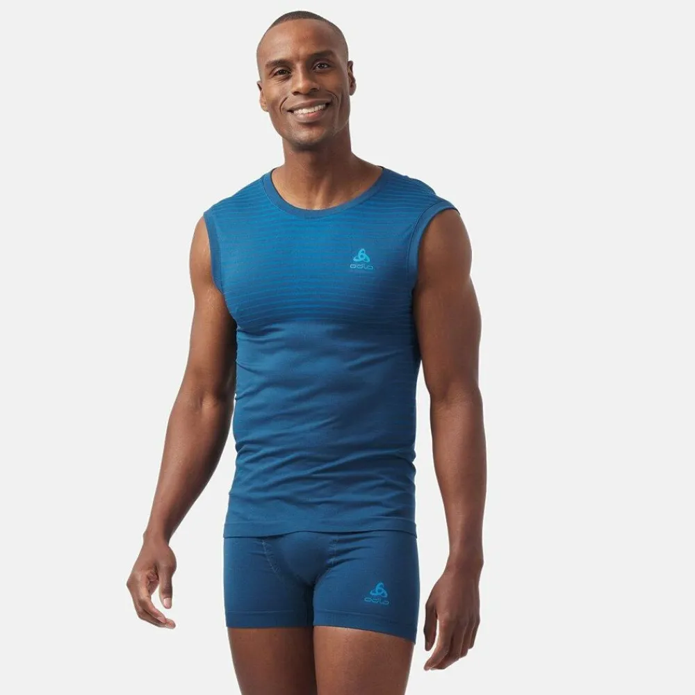 Heren Odlo BL top v-neck singlet perf 188472
