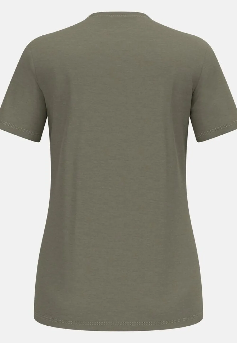 DAMES Odlo Merino Tencel Plain Tee T-Shirt Crew Neck wmns