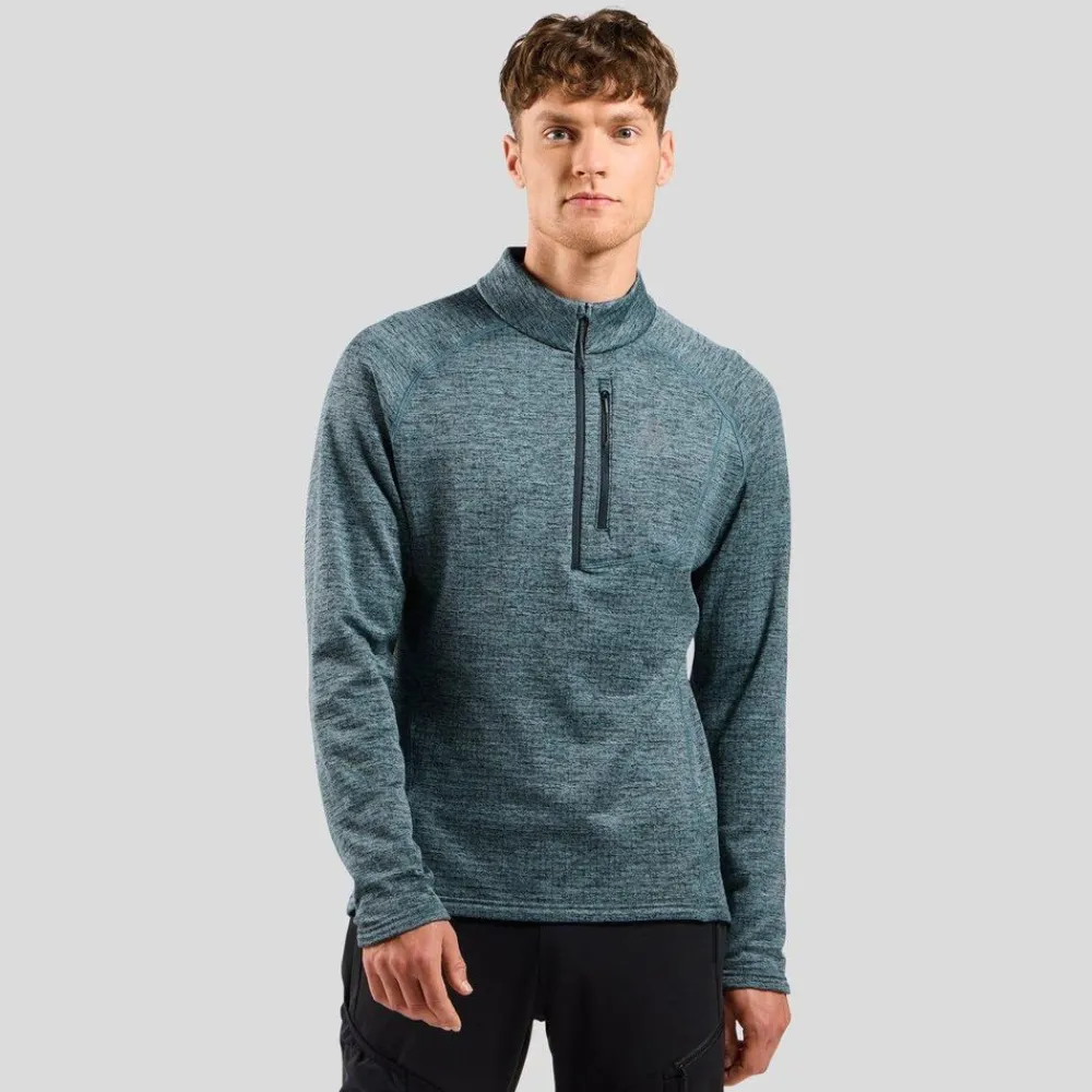 Heren Odlo Mid layer 1/2 zip tencia 542552