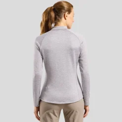 DAMES Odlo Mid layer 1/2 zip tencia 542551