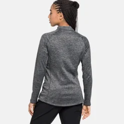 DAMES Odlo Mid layer 1/2 zip tencia 542551