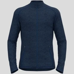 Heren Odlo Mid layer full zip tencia 542562
