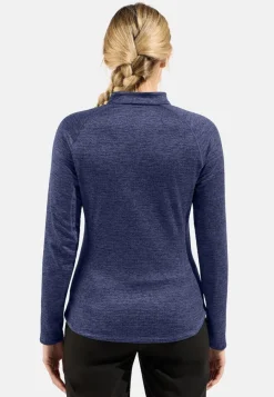 DAMES Odlo Mid layer full zip tencia 542561