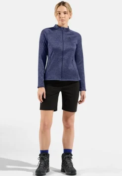 DAMES Odlo Mid layer full zip tencia 542561