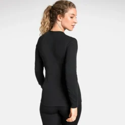 DAMES Odlo Shirt l/s crew neck warm 152021