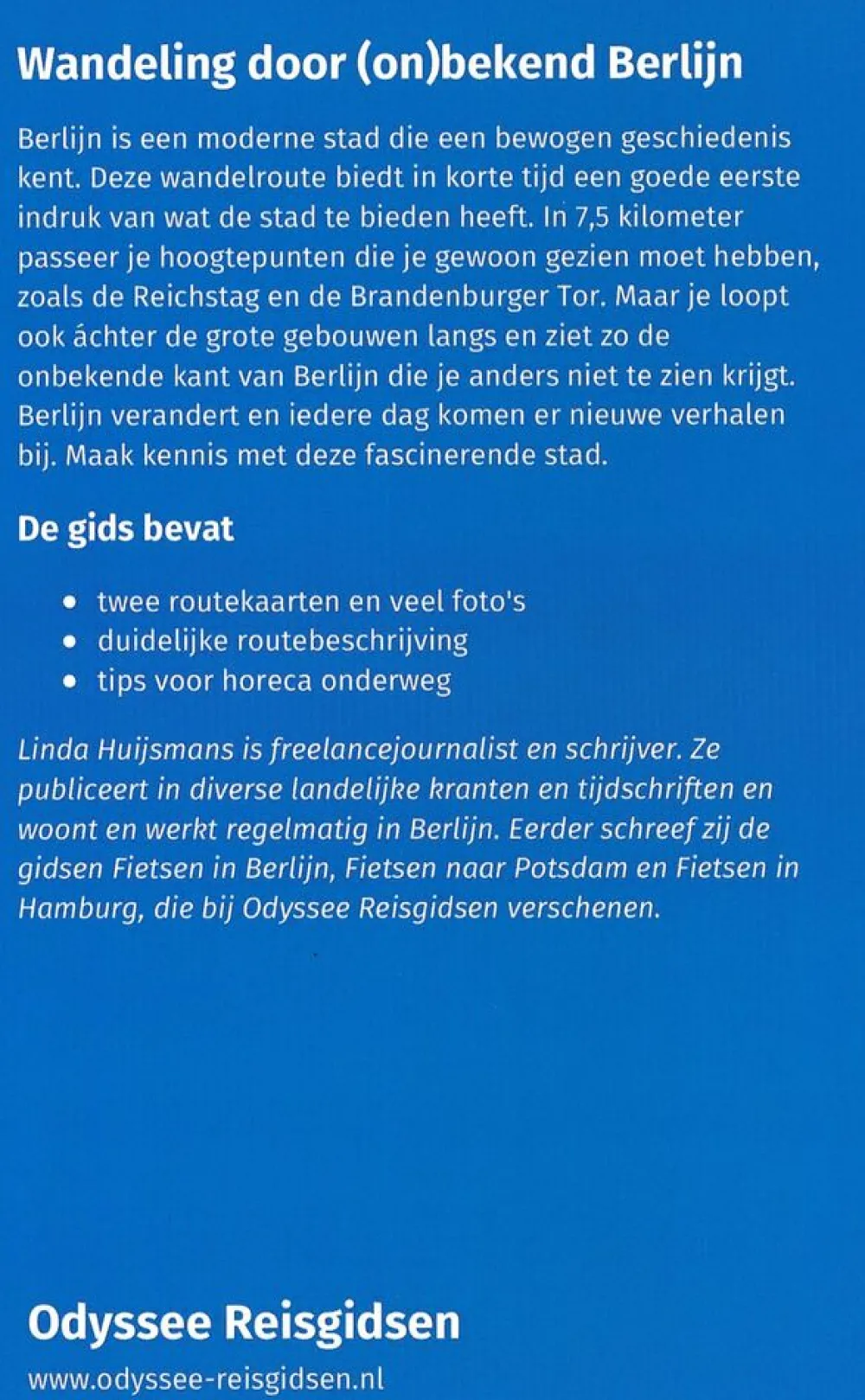 Odyssee Reisgidsen Wandelen in Berlijn