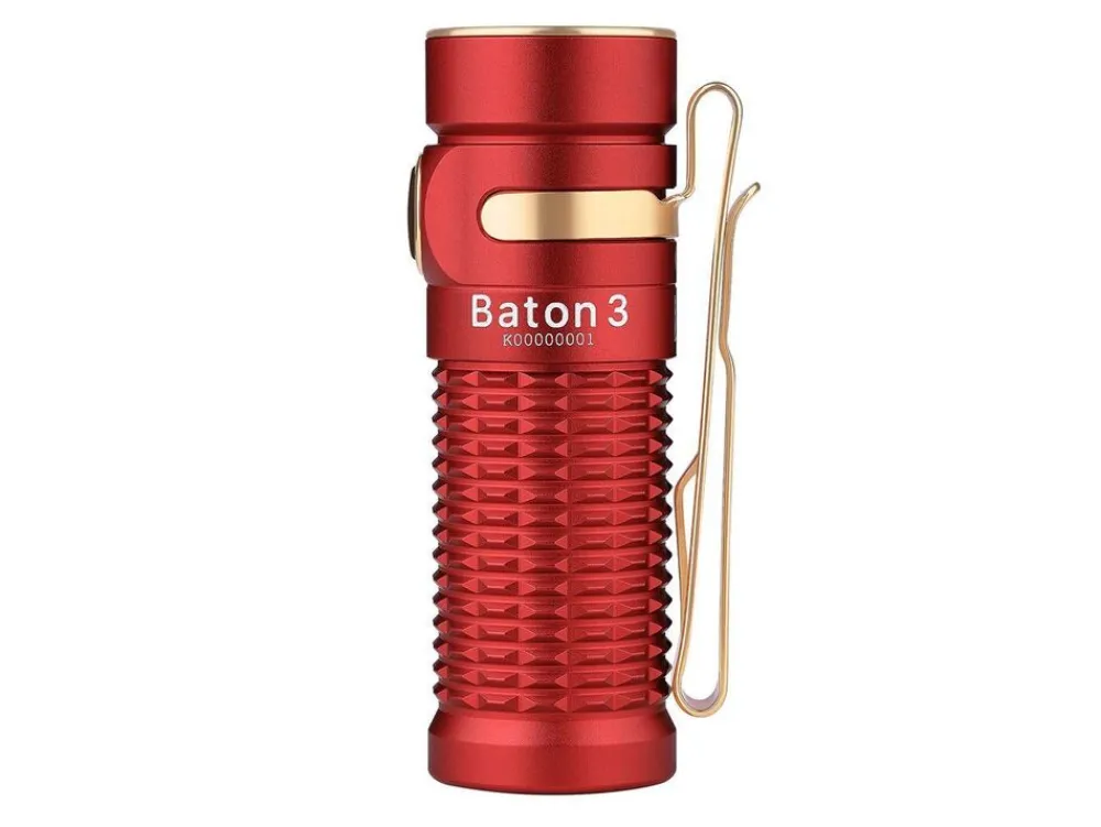 Olight Baton 3 premium kit red