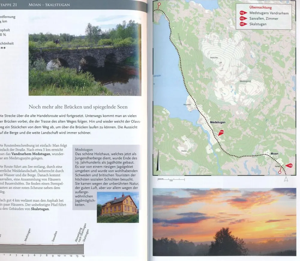 Op Vrije Voeten Wandelgids St. Olavsweg (duitstalig)