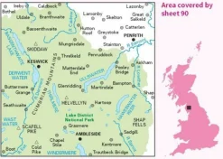 Ordnance Survey Wandelkaart 090 Penrith & Keswick