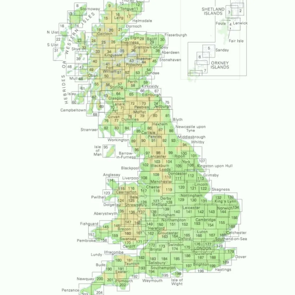 Ordnance Survey Wandelkaart 116 Denbigh - Colwyn