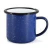 origin outdoors Enamel cup 150 ml blue espresso