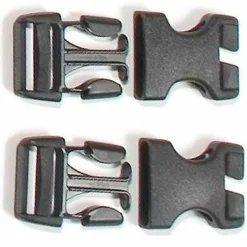 Ortlieb E135 Stealth Clips voor Rackpack- 2 sets gespen