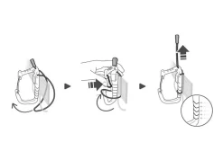 Petzl Caritool EVO ijsschroef houder