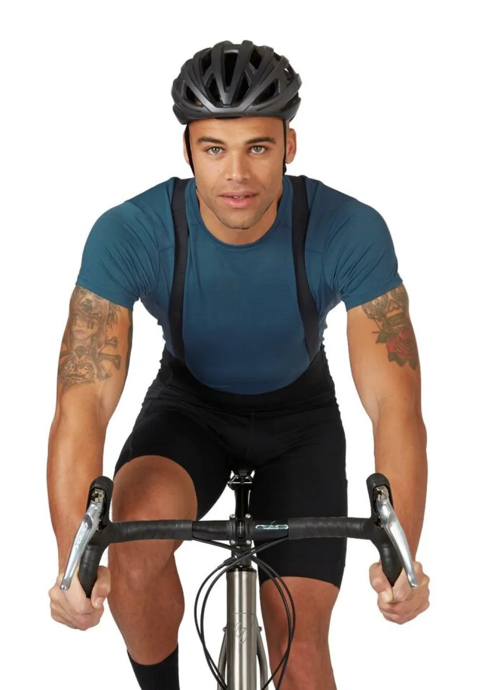 Heren Rab Cinder cargo bib shorts