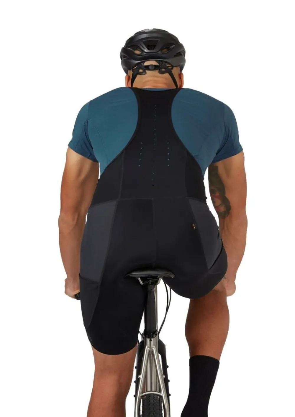 Heren Rab Cinder cargo bib shorts