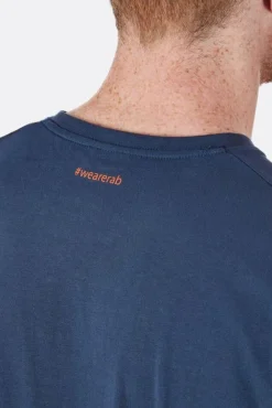 Heren Rab Stance 3 peaks ss tee
