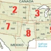 Reise know how Wegenkaart USA 9 Zuidoost