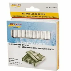 Relags 12 Sticks houtskool voor handwarmer