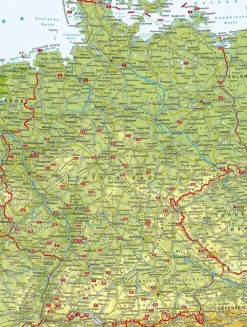 Rother Wandelgids Deutschland 100 Touren-Highlights