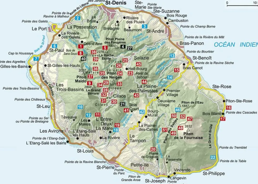Rother Wandelgids La Reunion