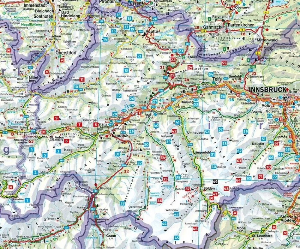 Rother Wandelgids Tiroler Oberland Wanderbuch