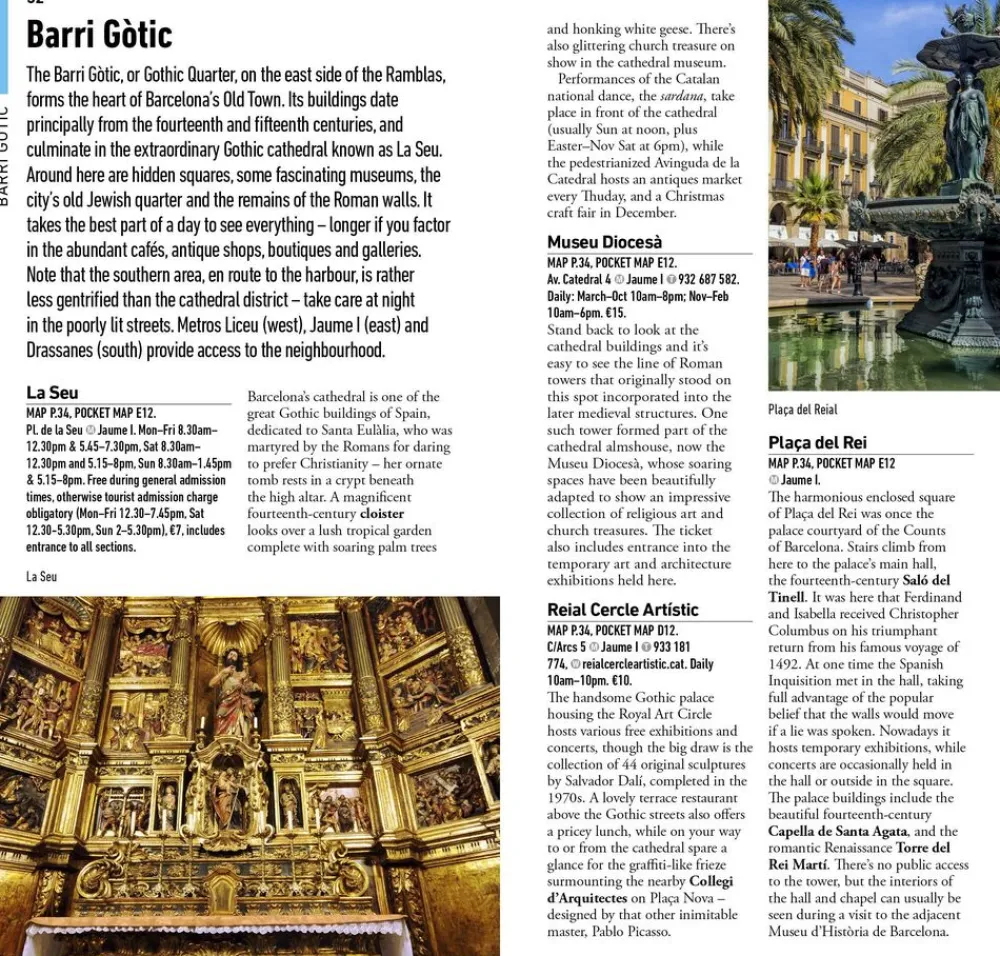 Rough guide Pocket Guide Barcelona