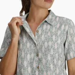 DAMES Royal Robbins Camino Pucker S/S W